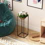 Aberto Design Maceta Decorativa GED-021-A Negro y Dorado